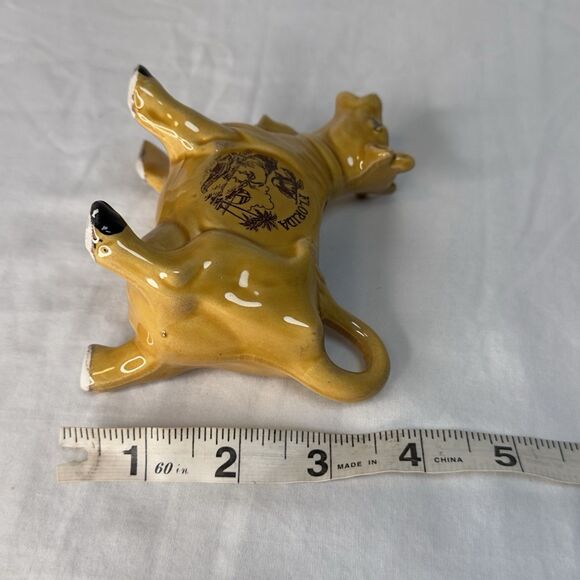 Vintage Florida Souvenir Figure‎ Cow Shaped Creamer Souvenir Tourist 1950's - Picture 7 of 7